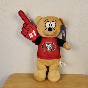 San Francisco 49ers Plush Teddy NWT